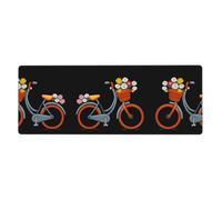 HYTTER Magnifique tapis de souris extra large imprimé jeunesse pour ordinateur, bureau, clavier de jeu, version épaisse, 30,5 x 80 cm