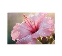 Hytter Puzzle 1000 pièces Motif floral national coréen Puzzles éducatifs intellectuels en bois Puzzles amusants Jeu anti-stress