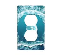 HYTTER Sea of Love Panneau mural à double prise murale Décoration durable 11,4 x 7 cm