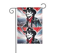 HYTTER Shining Overlook Impression Drapeau de jardin Décoration de cour 30,5 x 45,7 cm pour jardin, terrasse, balcon