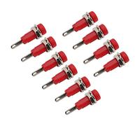 Hyuduo 10pcs J.40003 Gâteau de Livre de Bananes 2 Mm pour Les Engrenages Instrumentaux électroniques, Bonne conductivité électrique - Utilisée Répandue dans Les Instruments électroniques (Rouge)