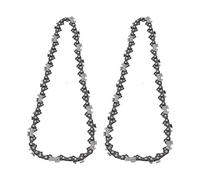 Hyuduo 2pcs Chain de Scie de la Chaîne de Tronçonneuse Chaîne de Scierie 40 62dl Ensemble D'acier en Alliage avec Dissipation de Chaleur Rapide pour la Production de Bois (Chapitre 18 "62)