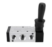Hyuduo 4H310-10 Pneumatique Vanne Poussoir Commande Manuelle Air pour