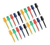 Hyuduo Accessoires de Test électroniques Durables, Hameçon de Test de Clamp/Holder de intégré à un Matériau à Ressort, en Plastique et en Cuivre, pour Tester IC et d'autres Produits (grand crochet