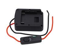 Hyuduo Adaptateur de Batterie, Support de Connecteur de Montage d'alimentation, Support de Station d'accueil pour Série Bat 18V, Matériau ABS, Adaptateur de Sortie de Tension pour Batteries au