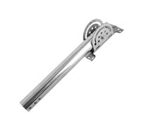 Hyuduo Adaptateur de Tuyau Gen 3 pour Parabole Standard V3, Kit de Montage Réglable à 360° en Acier Inoxydable avec Inclinaison Pivotante pour Montage Mural sur Avant-Toit