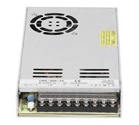 Hyuduo Alimentation à Découpage Berm, Pilote de Transformateur D'indicateur LED avec Protection Contre Les Surcharges, pour Entrée LRS 350 12 24 V 350 W 90 264 VAC (LRS-12)