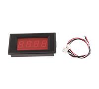 Hyuduo Ampèremètre à Panneau Numérique à Affichage LED Rouge avec Temps de Réponse de 0,3 S, pour équipements électriques, Petits Moteurs (DC50A (75mV))