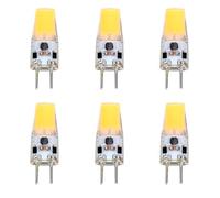 Hyuduo Ampoules LED COB GY6.35, 6PCS 5W (lumière blanche) | Éclairage à 360 Degrés et Durée de Vie de 50000 Heures, sans Scintillement pour Plafonniers, Suspensions, Appliques Murales