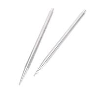 Hyuduo Ancrage au Sol pour Antenne GP, 2 Pièces, Base Extérieure en Alliage d'aluminium avec Filetage M10 pour Antennes 12 Ma 12, Longueur 240 Mm, Pointe 45 Mm pour Une Installation Sécurisée