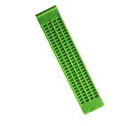 Hyuduo Ardoise D'écriture Braille 4 Lignes 28 Cellules Ardoise en Plastique et Kit de Stylet avec Feuilles de Papier Braille Papier D'écriture pour étudiants Aveugles Outils
