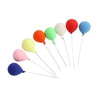 Hyuduo Ballon à l'échelle 1:12, Accessoire de Maison de Poupée en Résine Fait à la Main, Miniature Décorative pour la Décoration de Jardin