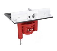 Hyuduo Base de Levage de Routeur, Alliage d'aluminium et Acier Inoxydable, Réglage Facile de la Hauteur, Serrage Ferme pour le Travail du Bois et la Table de Routeur de Bricolage