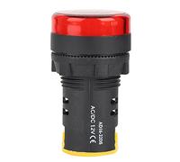 Hyuduo BERM AD16-22D Voyant d'alimentation LED, Matériau PC, 12 V 10 W, Signal Lumineux Durable pour équipement électrique et Usage Industriel (rouge)