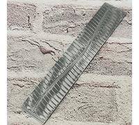 Hyuduo Billette en Acier de Damas, Embryon de Coupe en Acier forgé à Motifs, Haute ténacité pour la Fabrication de Couteaux de Bricolage 160x30x3mm (modèle de quille)