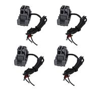 Hyuduo Bloc de Contact Auxiliaire, Accessoire de Contacteur PC AC230V OF250320 Installation côté Droit, 4 Pièces pour Interrupteur à Bouton-poussoir momentané, Contrôleur de Distribution d'énergie,