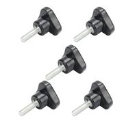 Hyuduo Boulon de Bouton en Plastique et en Acier Écrou de Bouton Rotatif