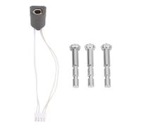 Hyuduo Bulle en Acier Durci Kit de Buse Tout-en-un pour Kobra 3 République de Buse D'imprimante Combo Maximum 3D 0,4 Mm 0,6 Mm 0,8 Mm Bulle en Acier Durci et Bloc de Chauffage en