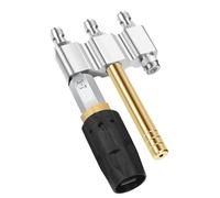 Hyuduo Buse de Lavage Buse de Savon Longue Portée Modèle de Pulvérisation Réglable de 0 à 60 ° pour Nettoyeurs Haute Pression de 3 à 7 GPM 1000 à 4050 PSI avec Connexion Rapide de 1/4