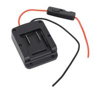 Hyuduo Câble d'alimentation, Matériau ABS, Câble 30 A pour Mini Antenne Parabolique, Adaptateur de Batterie 18 V, Alimentation Portable pour Utilisation en Extérieur