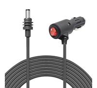 Hyuduo Câble d'alimentation Satellite, Matériau en Caoutchouc, Cordon d'alimentation Robuste 12 V 24 V CC, 16,4 Pieds pour Utilisation 'Une Mini Antenne Parabolique