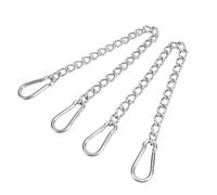 Hyuduo Chaîne de Chaise Suspendue, Acier Inoxydable Robuste, capacité de Charge de 660 LB, pour Balançoire, Sac de Boxe, Chaise Hamac, Balançoire de Porche, Yoga Aérien