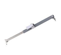 Hyuduo Charnières de Fenêtre à Battants, Serrure de Séjour de Fenêtre en Alliage d'aluminium, Idéale pour le Bureau à Domicile et la Bibliothèque (01)