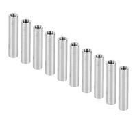 Hyuduo Colonne Précise en Alliage d'aluminium, Matériau anodisé, Support Structurel, Support d'angle et Entretoise, Diamètre 6 Mm, Idéal pour les Projets 'assemblage et les réparations. (Longueur