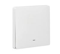Hyuduo Commutateur WiFi Intelligent, TéléCommande sans Fil, Commutateur Tactile Intelligent, AC 220V, Commande Vocale et par Application pour le Cinéma Maison, Modes Sommeil Loin de la Maison