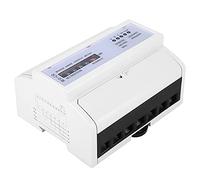 Hyuduo Compteur d'énergie triphasé à 4 Fils, ABS Ignifuge, Compteur d'impulsions électriques de Haute Précision, 380VAC, de l'alimentation Domestique et Industrielle