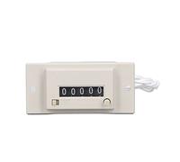 Hyuduo Compteur électromagnétique à 5 Chiffres Compteur D'impulsions Numérique Matériau ABS Plage de Comptage à Grande Vitesse avec Tension AC220V pour le Modèle CSK5 YKW
