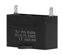 Hyuduo Condensateur du Moteur du Ventilateur de Plafond, 15uf 350VAC 50 / 60Hz Condensateur de Moteur de Démarrage, Matériau ABS, avec Film métallisé de Bord épaissi, pour la