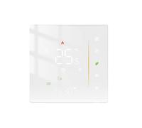 Hyuduo Contrôleur de Température Intelligent à Affichage Numérique pour Chaudière à Gaz et Système de Chauffage électrique au Sol avec Contrôle de Programmation Hebdomadaire (chauffage au sol à eau)