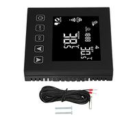Hyuduo Contrôleur de Température Wi-FI Intelligent 16A Thermostat Numérique à Distance pour Le Ménage AC90-240V, écran LCD Largereen, durabilité Optimisée pour Les âges