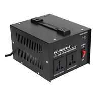 Hyuduo Convertisseur de Tension Transformateur Fer Cuivre Convertisseur de Tension élévateur et Abaisseur 500 W avec 2 Prises Universelles Protection Thermique de 95 °F pour Usage Domestique,