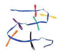 Hyuduo Corde de Marche pour Enfants 146 Cm avec 12 Poignées et Boucles d'extrémité, Ligne de sécurité Préscolaire pour les Activités de Groupe en Plein Air, Gestion de la es