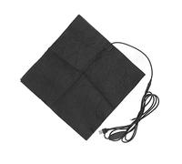 Hyuduo Coussin Chauffant, Coussin Chauffant USB en Fibre de Carbone 30 X 30 Cm, 3 Réglages de Température de 86 à 122 F, Pliable à Chauffage Rapide pour une Utilisation Arrière au Bureau à Domicile
