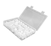 Hyuduo Couvercles d'écrous Hexagonaux, Kit d'assortiment de Capuchons en Plastique Durable, 160 Pièces M4 M5 M6 M8 M10 pour les Projets 'amélioration de l' et de Quincaillerie