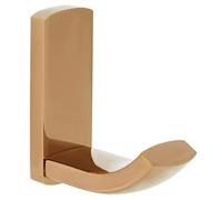 Hyuduo Crochet à Vêtements en or Rose, Crochet Mural pour Manteau, Vis Dissimulées, Installation Facile, Laiton, Acier Inoxydable, pour Salle de Bains, Cuisine, Chambre à Coucher