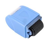 Hyuduo Datenschutzstempel mit blauer Tinte, kompakter Rollenstempel zum Schwärzen sensibler Daten auf Bankauszügen, Rechnungen und Dokumenten, ergonomisches Design für sichere Archivierung