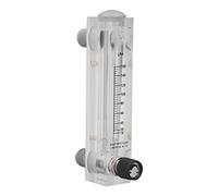 Hyuduo Débitmètre de Liquide, Débitmètre d'eau de Type Panneau Réglable 16 à 160 LPH Transparent Haute Précision 4 pour Cent pour la Mesure et le Contrôle du Débit de Liquide dans les Panneaux