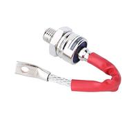 Hyuduo Diode de Redressement de Puissance 100 A 1600 V, Diode en Silicium avec Goujon Fileté de 16 Mm pour Alimentations (20 Cm de Long)