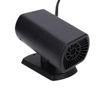 Hyuduo Discusain de Chauffage de Voiture 12V Carriomètre 2-en-1 Ventilateur de Refroidissement de Chauffage de la Voiture Portable Débarquement Fast Debost avec un Support Rotatif à