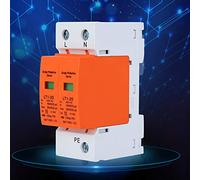 Hyuduo Dispositif de Protection Contre Les Surtensions Module Arc Orange 2P 420 V 20 KA Parasurtenseur à Montage sur Rail avec Soufflage Magnétique LT120 pour Panneaux électriques Utilisation