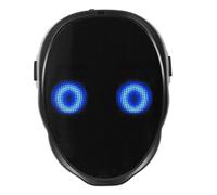 Hyuduo Écran LED Programmable, Contrôle par Application LED Numérique, 46 X 58 Pixels, 40 Animations et 30 Images pour Fêtes et Festivals de Cosplay