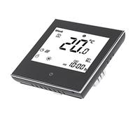 Hyuduo Écran Tactile D'Affichage de la Salle de Chauffage Programmable Affichage pour L'écran pour la Chaudière à Gaz (BLACK)