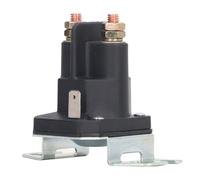 Hyuduo Électrovanne de Démarrage 12 V, Matériau en Laiton ABS, 3 Bornes, 300 A pour Tondeuse à Gazon Compatible avec Les Moteurs Troy Built