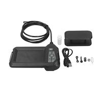 Hyuduo Endoscope Industriel avec Caméra d'Inspection à écran HD de 4,3 Pouces, Objectif Unique de 8 Mm, 2 Mètres, 6,6 Pieds, Type C, Rechargeable, pour Pipeline, Réparation Automobile, Mécanique,