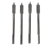 Hyuduo Ensemble de Bit de Parrainage du Travail du Bois avec Paddle à Palette à Palette à à Plat Outils 12 Mm, 4pcs