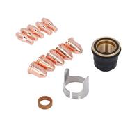 Hyuduo Ensemble de Consommables pour Torche de Découpe, électrode à Pointe Durable pour équipement de Découpe IPT45, Large compatibilité pour les Machines de CUT 55DS Pro ou CUT 65DS